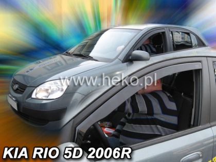 Ветробрани за KIA RIO (2005-2011) Sedan - 4бр. предни и задни - View 2