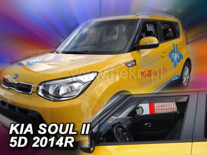 Ветробрани за KIA SOUL (2014+) 5 врати - 2бр. предни - View 2