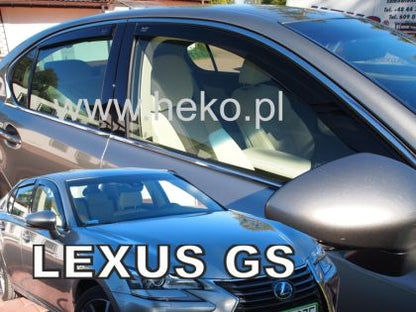 Ветробрани за LEXUS GS (2012+) Sedan - 4бр. предни и задни - View 2