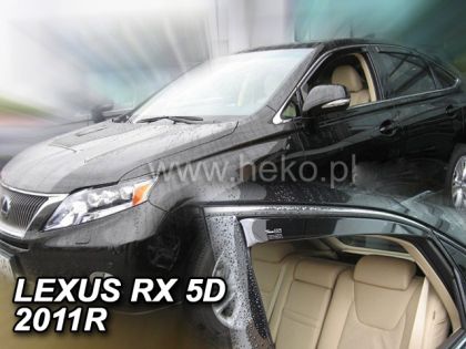 Ветробрани за LEXUS RX (2010-2015) 5 врати - 4бр. предни и задни - View 2
