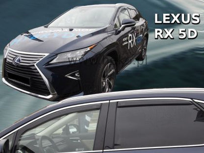 Ветробрани за LEXUS RX (2016+) 5 врати - 4бр. предни и задни - View 2