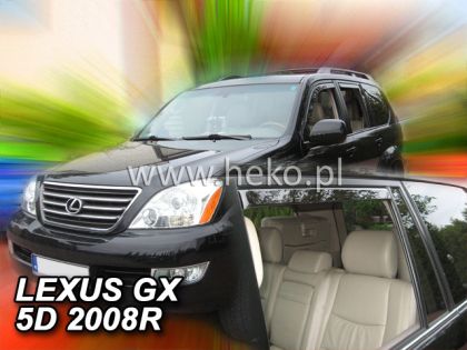 Ветробрани за LEXUS GX / USA (2004-2009) 5 врати - 4бр. предни и задни - View 2