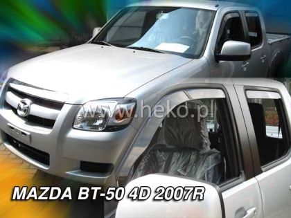 Ветробрани за MAZDA BT-50 (2007+) 2/4 врати / Ford Ranger 2D (2007+) - 2бр. предни - View 2