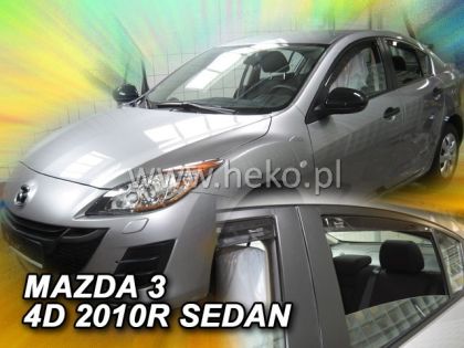 Ветробрани за MAZDA 3 (2008-2014) Sedan - 4бр. предни и задни - View 2