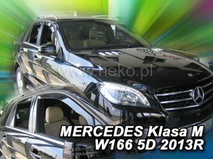 Ветробрани за MERCEDES ML W166 (2011+) / GLE W292 (2016-2019) - 4бр. предни и задни - View 2