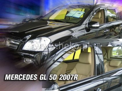 Ветробрани за MERCEDES GL X164 (2007-2013) 5 врати - 2бр. предни - View 2