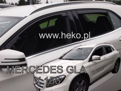 Ветробрани за MERCEDES GLA X156 (2014+) 5 врати - 4бр. предни и задни - View 2