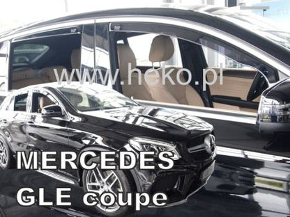 Ветробрани за MERCEDES GLE Coupe C292 (2016+) 5 врати - 4бр. предни и задни - View 2