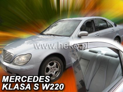 Ветробрани за MERCEDES S-Class W220 (1999-2005) Sedan - 4бр. предни и задни - View 2