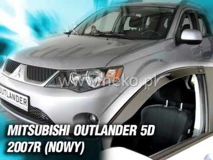 Ветробрани за MITSUBISHI L-200 (1999-2006) 4 врати - 4бр. предни и задни - View 2