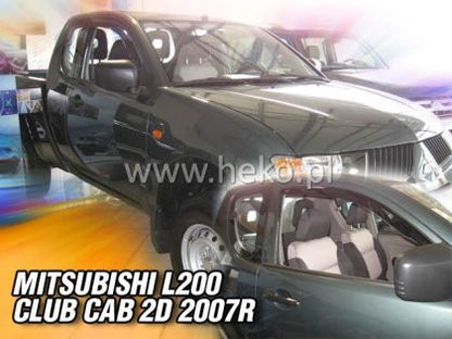 Ветробрани за MITSUBISHI L-200 (2006-2016) Club Cab 2 врати - View 2