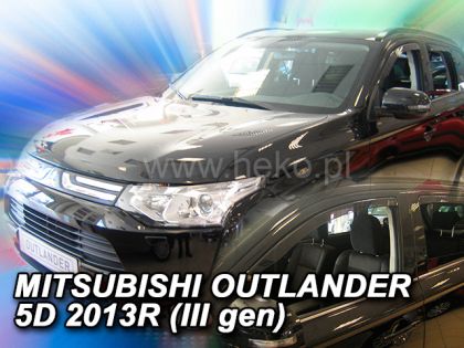 Ветробрани за MITSUBISHI OUTLANDER (2012+) - 4бр. предни и задни - View 2