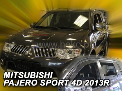 Ветробрани за MITSUBISHI PAJERO SPORT (2013+) 5 врати - 4бр. предни и задни - View 2