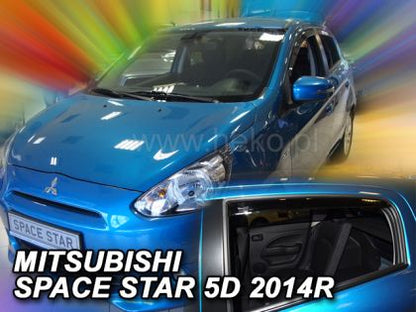 Ветробрани за MITSUBISHI SPACE STAR (1998-2005) 5 врати - 4бр. предни и задни - View 2
