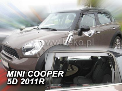 Ветробрани за MINI COOPER / MINI COUNTRYMAN (2011+) 5 врати - 4бр. предни и задни - View 2