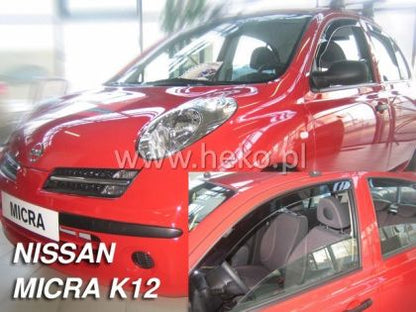 Ветробрани за NISSAN MICRA (2002-2010) 5 врати - 2бр. предни - View 2