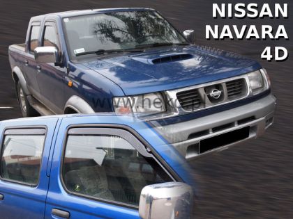 Ветробрани за NISSAN NAVARA / PICK UP (2001-2005) 4 врати - 4бр. предни и задни - View 2