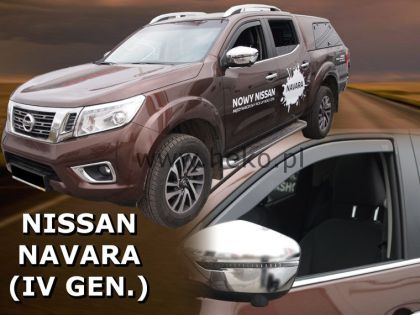 Ветробрани за NISSAN NAVARA (2014+) 4 врати - 2бр. предни - View 2