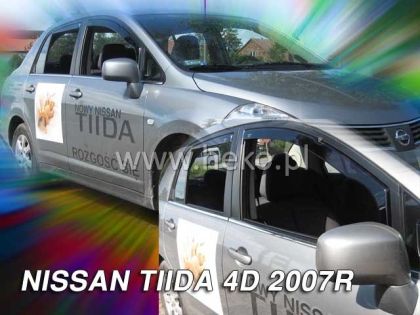 Ветробрани за NISSAN TIIDA (2007+) 4 / 5 врати - 2бр. предни - View 2
