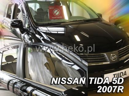 Ветробрани за NISSAN TIIDA (2007+) 5 врати - 4бр. предни и задни - View 2