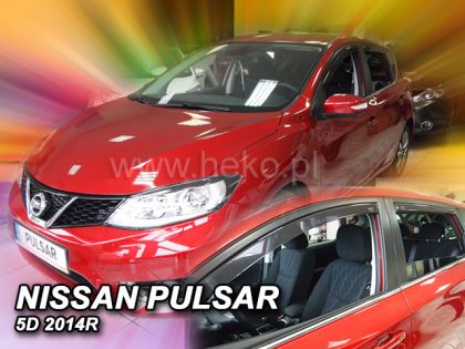 Ветробрани за NISSAN PULSAR (2014+) 5 врати - 4бр. предни и задни - View 2