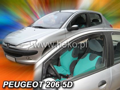Ветробрани за PEUGEOT 206 (1998-2012) 3 врати - View 2