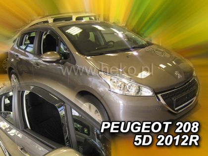 Ветробрани за PEUGEOT 208 (2012+) 5 врати - 2бр. предни - View 2