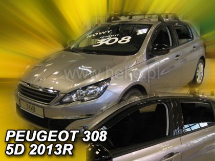 Ветробрани за PEUGEOT 308 (2013+) 5 врати hatchback - 4бр. предни и задни - View 2
