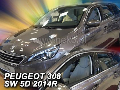 Ветробрани за PEUGEOT 308 (2014+) Combi - 4бр. предни и задни - View 2