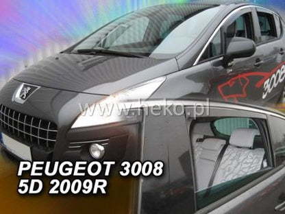 Ветробрани за PEUGEOT 3008 (2009-2016) 4бр. предни и задни - View 2
