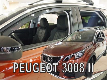 Ветробрани за PEUGEOT 3008 (2017+) 4бр. предни и задни - View 2