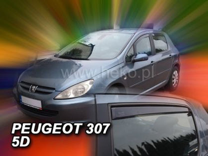 Ветробрани за PEUGEOT 307 (2001+) Combi - 4бр. предни и задни - View 2