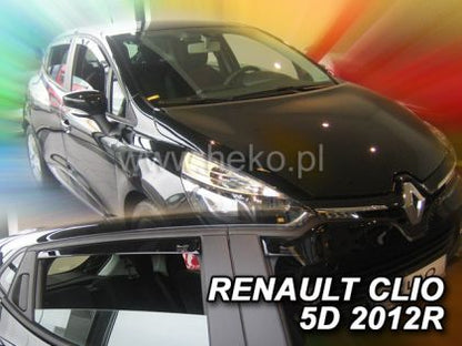 Ветробрани за RENAULT CLIO (2012+) 5 врати - 4бр. предни и задни - View 2