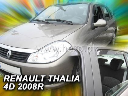 Ветробрани за RENAULT THALIA (2008+) Sedan - 4бр. предни и задни - View 2