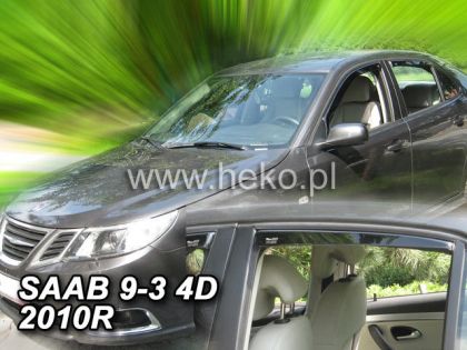 Ветробрани за SAAB 9-3 (2002-2012) Sedan - 4бр. предни и задни - View 2