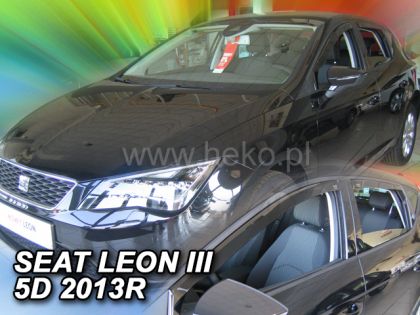 Ветробрани за SEAT LEON (2013+) 5 врати - 4бр. предни и задни - View 2