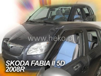 Ветробрани за SKODA FABIA (2008-2015) Combi - 4бр. предни и задни - View 2
