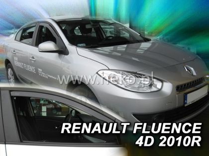 Ветробрани за RENAULT FLUENCE (2009+) 4 врати - 2бр. предни - View 2