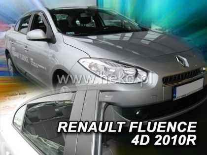 Ветробрани за RENAULT FLUENCE (2009+) 4 врати - 4бр. предни и задни - View 2