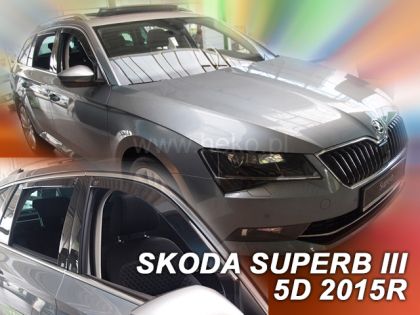 Ветробрани за SKODA SUPERB (2002-2008) Sedan - 4бр. предни и задни - View 2