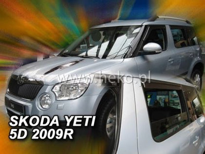 Ветробрани за SKODA YETI (2009+) 4бр. предни и задни - View 2