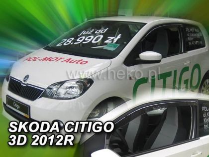 Ветробрани за SKODA CITIGO / VW UP (2012+) 3 врати - View 2