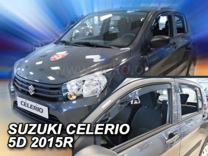 Ветробрани за SUZUKI CELERIO (2015+) 5 врати - 4бр. предни и задни - View 2
