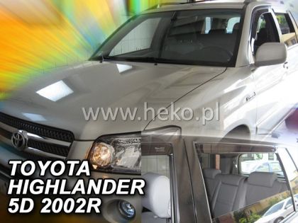 Ветробрани за TOYOTA HIGHLANDER (USA) (2001-2007) 4бр. предни и задни - View 2