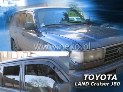 Ветробрани за TOYOTA LAND CRUISER J80 (1990-1996) 5 врати - 4бр. предни и задни - View 2