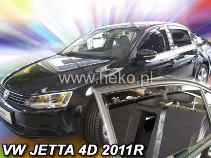 Ветробрани за VW JETTA (2005-2010) Sedan - 4бр. предни и задни - View 2