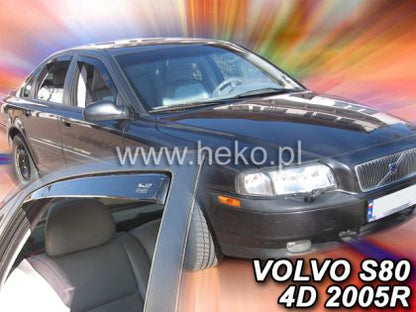 Ветробрани за VOLVO S80 (1998-2006) Sedan - 4бр. предни и задни - View 2