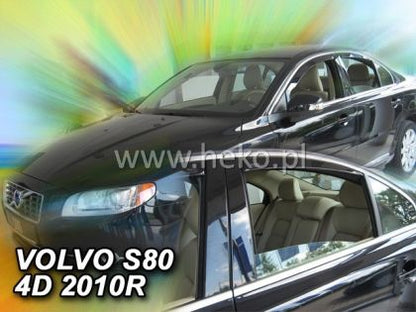 Ветробрани за VOLVO S80 (2006+) Sedan - 4бр. предни и задни - View 2