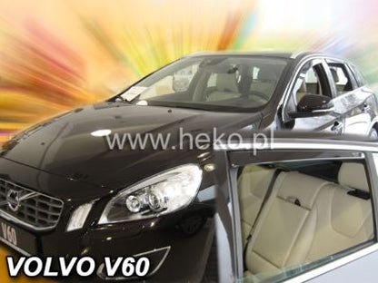 Ветробрани за VOLVO V60 (2010-2018) hatcback - 4бр. предни и задни - View 2