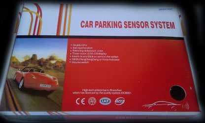 Парктроник с 8 сензора и LED дисплей - сребристи датчици - View 3